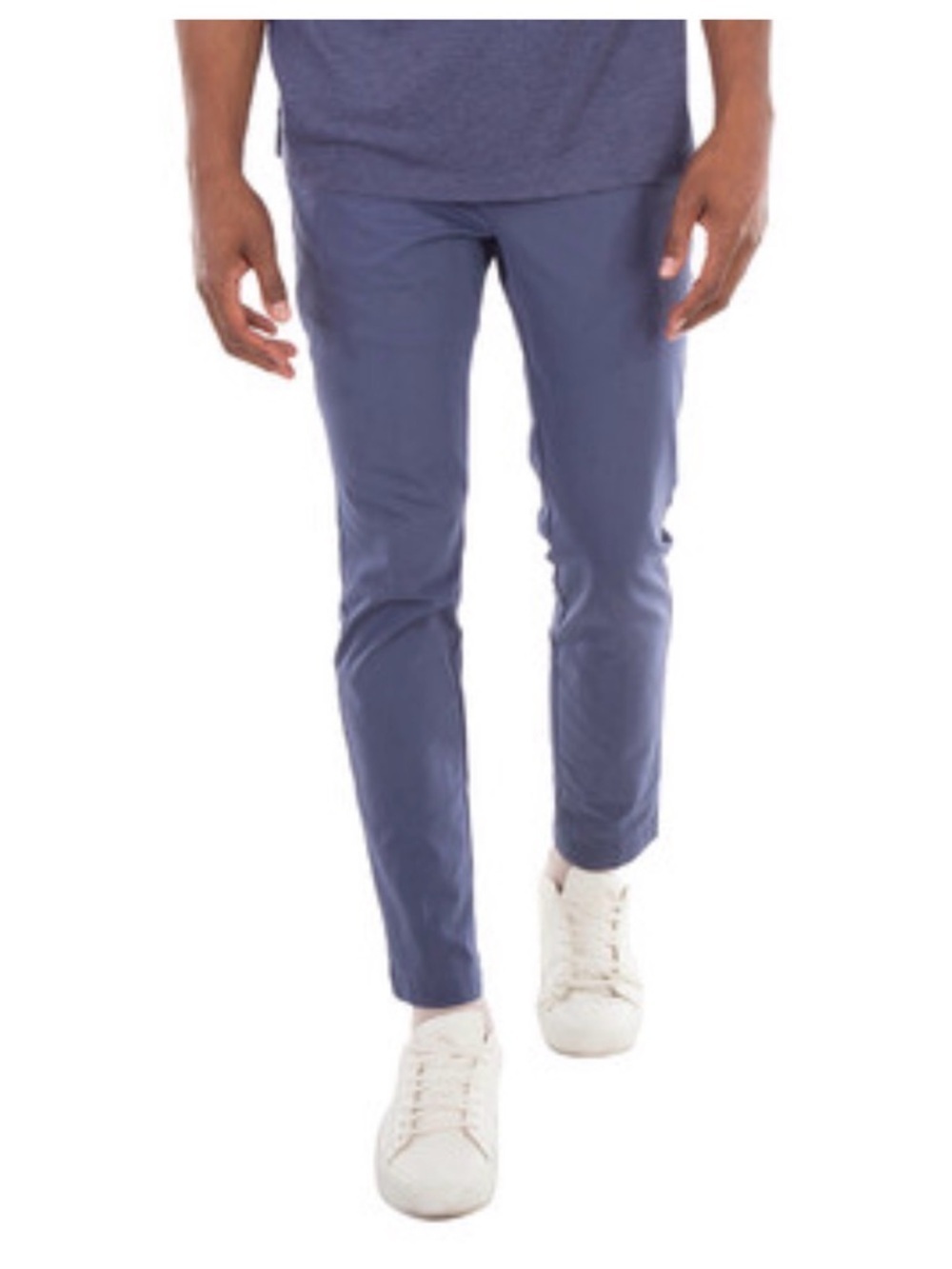 BOSS Men’s Classic & Timeless Navy Cotton Casual Trousers